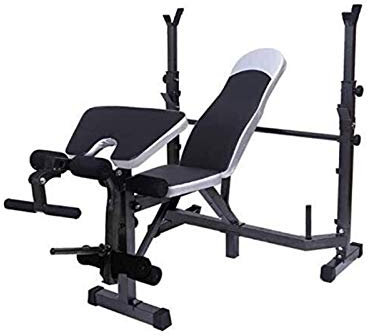 XDAWQP Verstellbare Hantelbank, Hantelgewichtheben, Langhantelheben, Presse, Fitnessgeräte, Übung