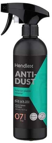 Car Interior Cleaner 500ml with Microfiber Cloth – Car Cleaning Kit for Plastic & Dashboard Care – Deep Cleaning & Protection, Restores Shine & Leaves Fresh Scent