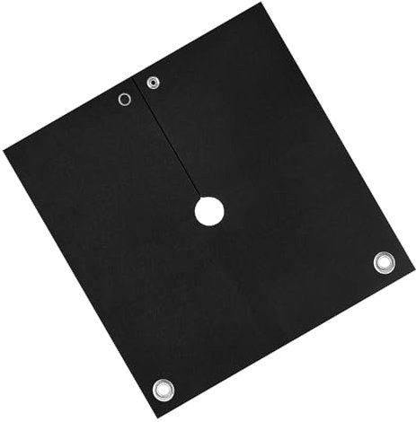 Manta protectora retardante para soldadores, alfombrilla de soldadura, fieltro de carbono, escudo térmico de hasta 982.2 °C para un uso fácil