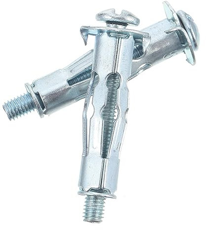 HEALEEP 20pièces Ancrages Pour Murs Creux Avec Vis Fixation Robuste Pour Plaques De Plâtre