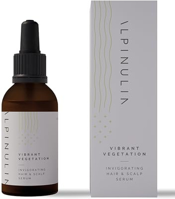 Alpinulin Vibrant Vegation Haar- und Kopfhaut Serum 50ml - 100% vegan, Mit wertvollen Pflanzen-Extrakten, Kupferpeptiden und reinem Alpenquellwasser