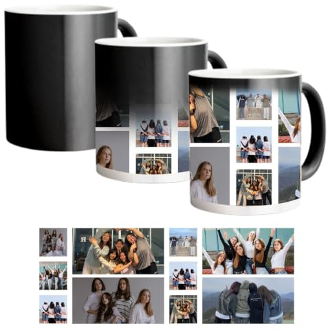 PrintWink Personalised Heat Change Mug | Colour Changing Mug with Photo | Custom Magic Cup for Coffee & Tea | Personalised Gift for Men, Women, Birthday, Anniversary, Father’s Day | Photo 10