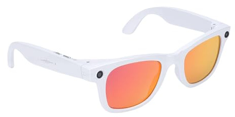 Tosuny AI Smart Glasses with 8MP Camera & Real-Time Translation, Hands-Free Wearable for Travel Meetings, 12-Hour Bluetooth 5.3 with Physical Buttons