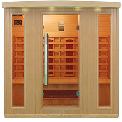 Trade-Line-Partner Infrarotkabine/Wärmekabine/Sauna - ECK ! für 4 Person