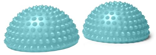 OPTP Lauren Roxburgh LO ROX Aligned Life Domes (Paar) – Strukturierte Balance-Pods – Stabilitäts- und Gleichgewichtstrainingsgeräte – Sensorik- und Selbstmassagewerkzeuge