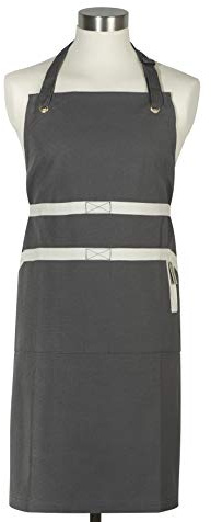 LE CREUSET 4-Layered Textile Chef’s Apron, Bibbed, Stain Resistant