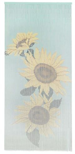 vidaXL Rideau de Porte Contre Insectes Protection Anti-Mouche Anti-Insectes Anti-Moustique Bar Patio Balcon Appartement Maison Bambou 90x200 cm