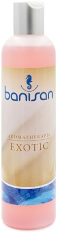 Banisan Badezusatz Exotic, Aromatherapie 250 ml, ergiebig, nicht schäumende Rezeptur für Whirlpools