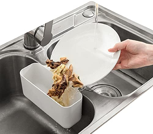 HDYA Sink Drain Strainer Basket Kitchen Food Waste Leftovers Food Catcher Garbage Triangle Filter Corner Sink Strainer