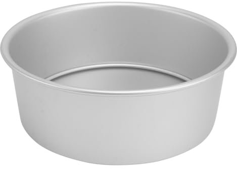 LIFKOME Molde Para Pastel Redondo De 8 Pulgadas, Aluminio Anodizado De Grado Alimenticio, Base Desmontable Antiadherente, Para Hornear Tartas, Queso y Postres, Resistente Oxidación
