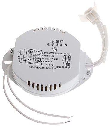 BYUTFA 22W-40W Ballast elettronico Compatto Avvio istantaneo Tubo Luci da scrivania Ballast Fluorescenti per Forniture per Ufficio Domestico