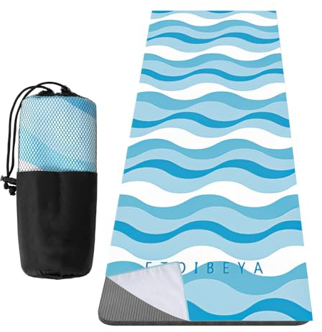 Yogamatte Handtuch,Rutschfest Yogadecke,Yoga Handtuch Rutschfest,Yoga-Handtuch aus Mikrofaser,Schnell Trocknendes Yoga-Handtuch