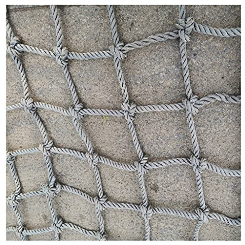 Kletternetz für Kinder, mit starkem Seil, Polyamid-Netz für Pflanzenunterstützung und Kinder-Trainingsgeräte, 12 mm dick, 14 cm Maschenweite: 1 x 2 m