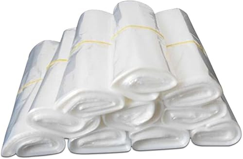 WACCOMT Pack 100 Stück Schrumpffolie Taschen Klare POF Heißsiegel Schrumpffolie Taschen zum Verpacken von Schuhen Seife Kunst Kerzen Hausgemachte DIY Handwerk Geschenke (11x15cm (4.3x5.9inch))