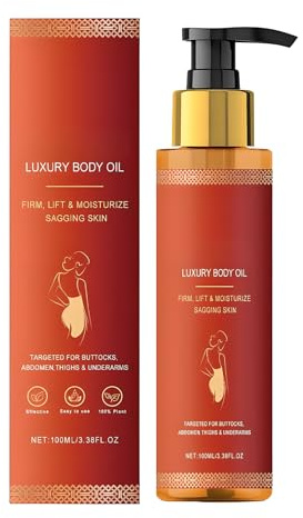 Magic Luxury Body Oil 100ML,Body Oils for Women with Natural, Reducing Fine Lines,Oil for Sagging Skin Moisturizing
