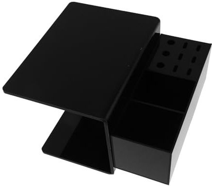 Anneome Support Oreiller pour Extension de Cils Détachable Organisateur Outils Ergonomique Noir Base Confortable pour Techniciens Extension de Cils Portable et Facile à Nettoyer Adapté
