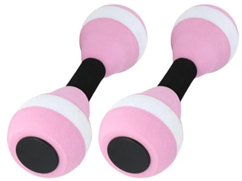 CNAFGBGG Vattenhantel barn eva-skum vattenvikt för simning aerobics hantel för simning träningsutrustning 1 par vit..