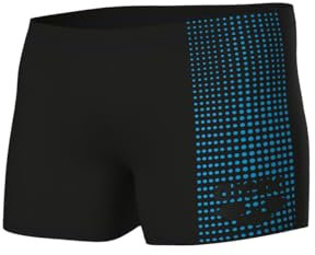 ARENA Herren Men's Foggy Dots Short Swim Trunks, Schwarz, 9