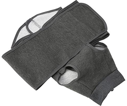 Hunde-Angstweste, Hunde-Angstlinderung, Hunde-Beruhigungsweste, Hunde-Komfortkleidung mit Klettverschluss, Atmungsaktive Hunde-Angstweste, Jackenkette, für Große, Mittelgroße und