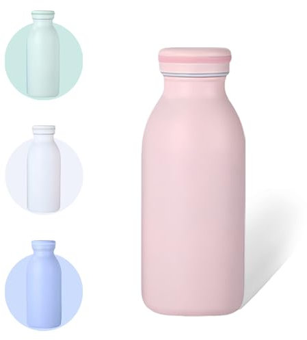 AMFUN Borraccia Termica 350ml in Acciaio Inox, Bottiglia Thermos a Prova di Perdite, Borraccia Termica, Borracce Termiche Prova di Perdite, Bottiglia Isolata, Senza BPA