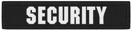Patch Security Namensschild Sicherheitsdienst Ordner Bodyguard Aufnäher #23783