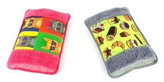 TEMPO DI SALDI 2 bolsas de agua caliente eléctricas con bolsillos para calentar manos, cama y abdomen, colores surtidos