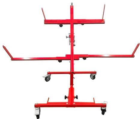 LAUCO Multifunction Paint Stand, Automotive Paint Stand, Body Panel Stand, Door Stands for Painting, Paint Stands Auto Body, Fender Stand, Hood Stand, Auto Body Repair Tools Adjustable Paint Stand- MPS7754