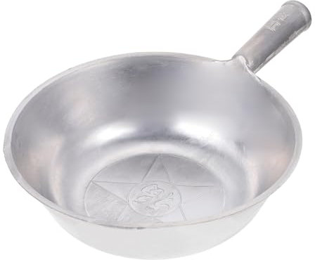 Cabilock 1 Mestolo in Alluminio Per Acqua Cucchiaio Da Cucina Manico Spesso E Impugnatura Ergonomica