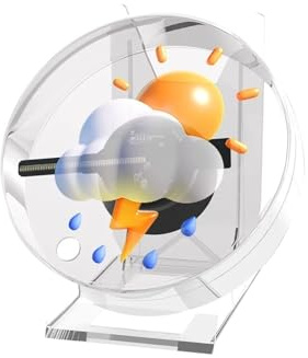 Ventilador holográfico 3D, Proyector Holográfico 3D con Control Remoto, Luces Publicitarias De Mesa Ventilador Juego Cubierta Transparente