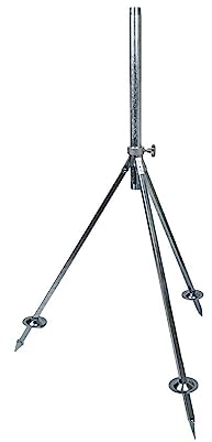 Bradas Dreibeinstativ Außengewinde 1 25mm für Sprinkler Rasenspregner 75-110cm 4321