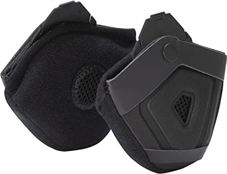 ABUS Ohrenschützer - Pedelec 2.0 Earpads - ansteckbar an den Fahrradhelm - Winterkit, schwarz