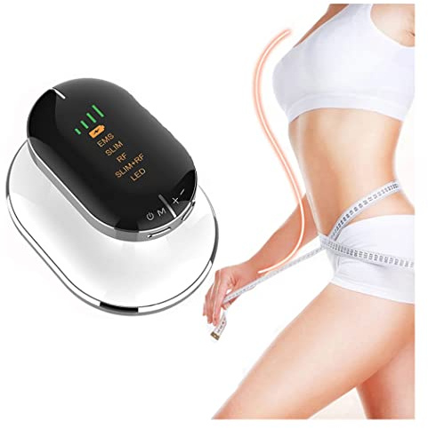 EMS Fat Burner, SLIM+RF Machine, Radio Frequency Body Slimming Machine, Skin Tighten Infrared Therapy, Viktminskning Beauty Device,White