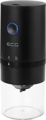 ECG KM 150 Minimo Black, Macinacaffè elettrico portatile