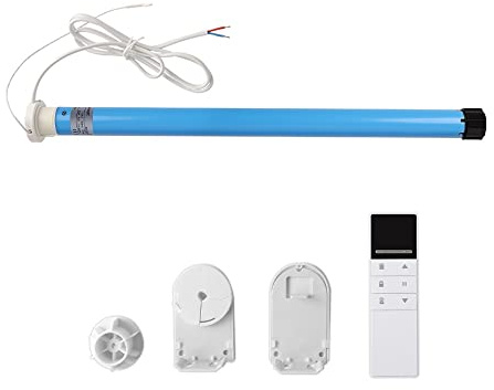 zemismart DIY Smart Blinds Wifi Motorized Roller Shades Tubular Motor Kit,Remote Control Echo Voice Tuya APP Timer Group Control(For 32 mm Tube,with 6-Channel Remote)