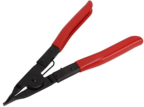 Alicates para anillos de presión, alicates universales para anillos de seguridad con mordaza recta Alicates para anillos de presión internos para la retención del extractor de anillos