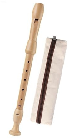 Acht-Loch-Klarinettenschüler Erlernen Das Spielen Der Holzflöte Und Der Altblockflöte Tenorflöte