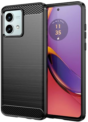 YKNIUFLY Fundas para Motorola Moto G84 Funda, TPU Suave, a Prueba de Caídas y a Prueba de Golpes, Carcasa Funda para Motorola Moto G84 Case.(Negro)