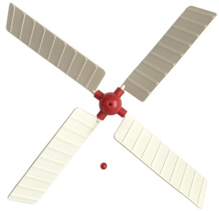 Garden Windmill Replacement Sails. Ref: LARGE - with RED centre boss. | ONLY replace with same colour centre either RED or WHITE - see other listings. Genuine Windmill-Blades / Fling Promotions.