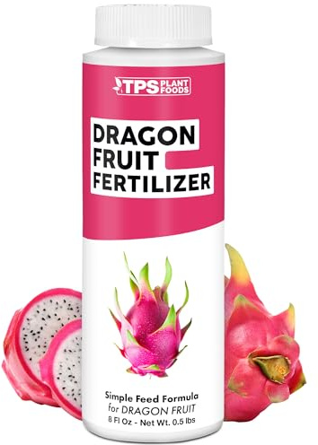 Dragon Fruit Fertilizer – Liquid Plant Food for Bigger Fruit, Better Flowering & Stronger Root Development, 8 oz