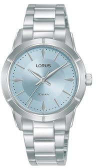 LORUS Analog damklocka med rostfritt stål armband RG225YX9
