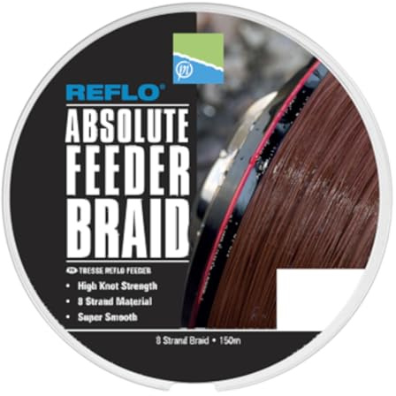 Preston Reflo Absolute Feeder Braid - 150m geflochtene Angelschnur