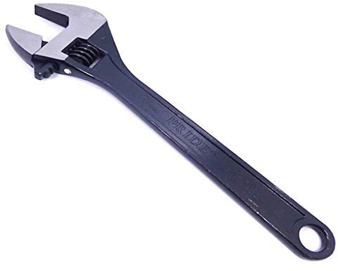BRIEFNESS Adjustable Wrench/Spanner Pipe Wrench 52mm Extra Large Jaw Capacity Multi Function Tool Shifting Spanner Waterpump Pliers for DIY Repairing and Plumbing
