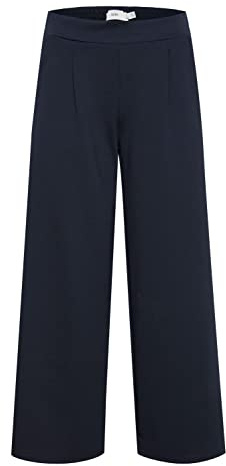 ICHI Pantaloni da Donna SUS Wide Pa Casual 194010/Total Eclipse M