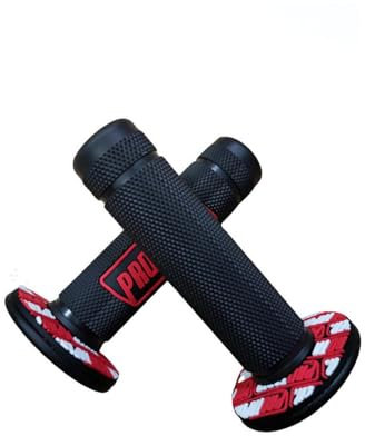 NICOLIE Poignée De Guidon en Caoutchouc De Frein De Gel De Moto 7/8 'Compatible avec Yamaha Moto Crf Exc YZF Pro Cône Moto Cross Pit Bike - 7