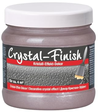 Dimex Dekorative Metallic Wandfarbe Crystal Finish TERRA 750 ml - Wandfarbe - Innenfarbe - Deckenfarbe