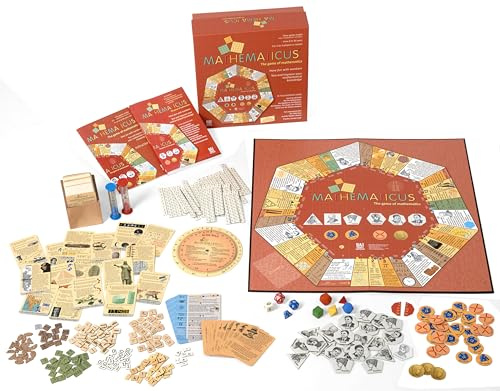 Mathematicus – [EN STEM - The Game of Mathematics - Wissenschaftliches Lernspiel ab 8 Jahren – für Zuhause und Schule – 525 Teile