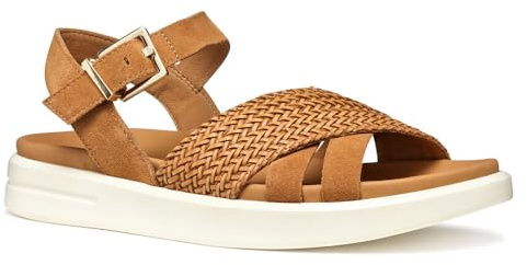 Geox Damer D XAND 2S B sandal, konjak, 35 EU, konjak, 35 EU