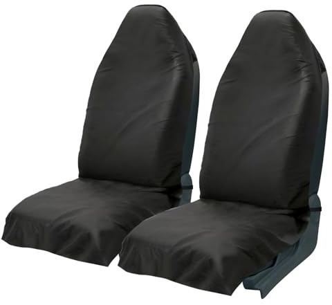 CICMOD Coprisedile anteriori, 2 x Coprisedili Auto Anteriori Impermeabile, Universali per Cane Sportivo