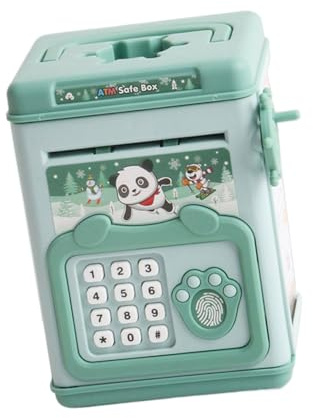 GMBYLBY Boîte À Réception D'empreintes Digitales Intelligentes Stockage en Espèces avec Mot Passe pour Les Les Adultes Double Déverrouillage Cash Box
