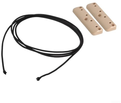 Filet de rangement élastique pour éviter les chutes de bagages - Filet de rangement pour camping-car, remorques et caravanes - Beige